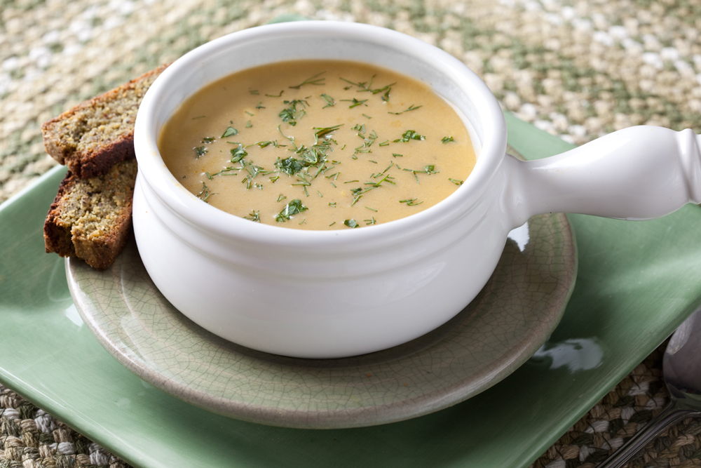 Creamy Asparagus Soup photograph
